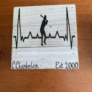 THESE ARE MADE TO ORDER. Wooden signs w/vinyl